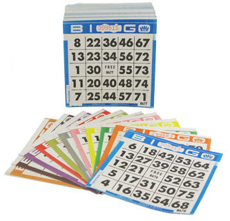 Paper Bingo Card